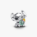 Disney Stitch sterling silver charm with green Mur 794554C01 (High Resolution)