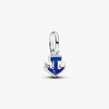 Anchor sterling silver mini dangle with imitation  794610C01 (High Resolution)