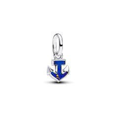Anchor sterling silver mini dangle with imitation  794610C01