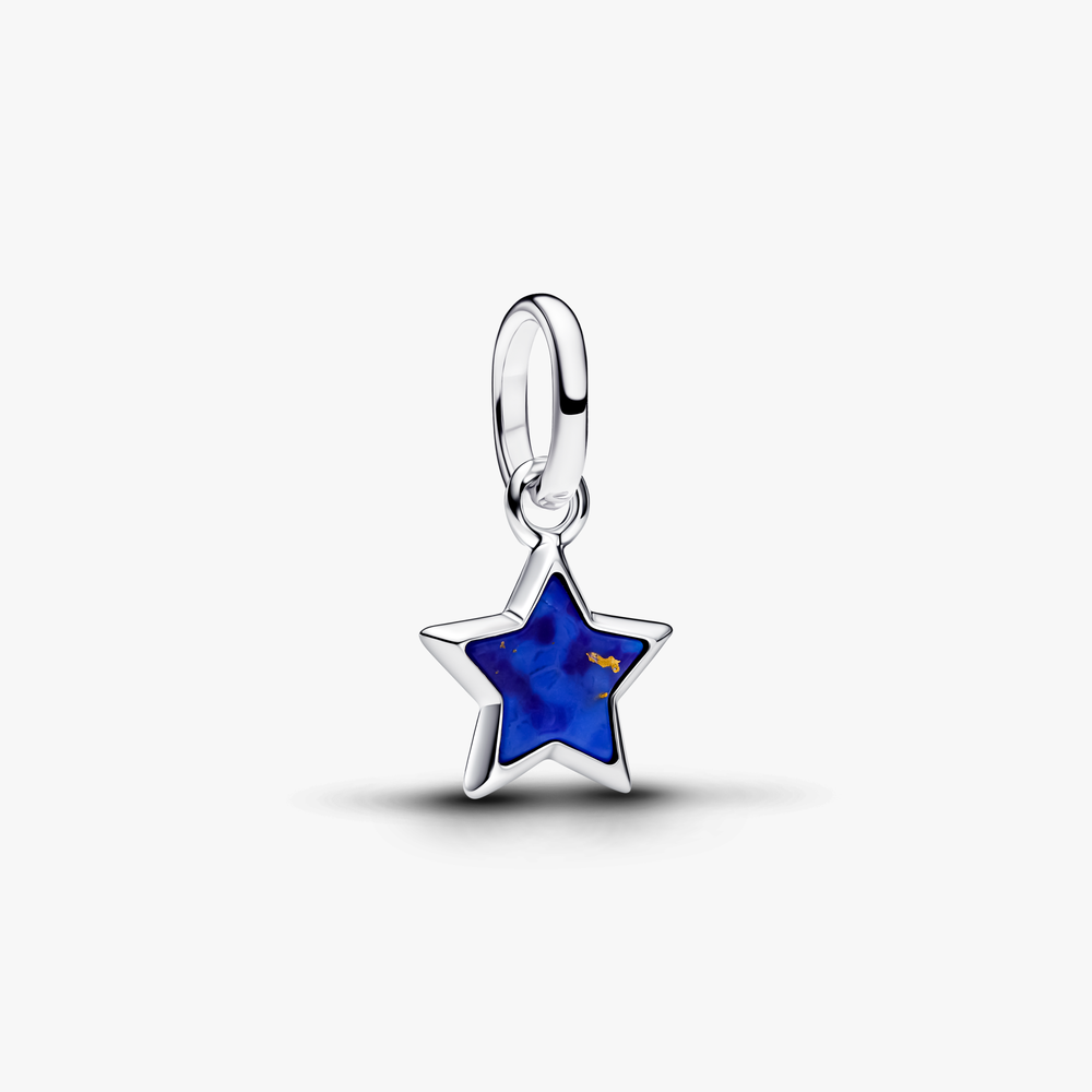 Star sterling silver mini dangle with imitation la 794613C01 (High Resolution)