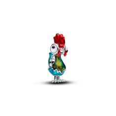 Disney Moana Heihei sterling silver charm with whi 794644C01