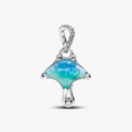 Manta sterling silver dangle with clear cubic zirc 794685C01 (High Resolution)