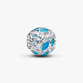 Openwork fish sterling silver charm with transpare 794699C01 (High Resolution)