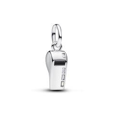 Whistle sterling silver dangle with clear cubic zi 794713C01
