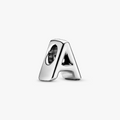 Letter A Silver Charm 797455 (High Resolution)