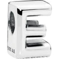 Letter E Silver Charm 797459