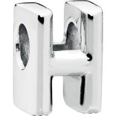 Letter H Silver Charm 797462