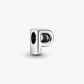 Letter P Silver Charm 797470 (High Resolution)