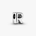 Letter R Silver Charm 797472 (High Resolution)