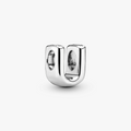 Letter U Silver Charm 797475 (High Resolution)