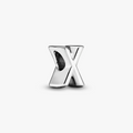 Letter X Silver Charm 797478 (High Resolution)