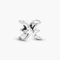 Pisces Zodiac Silver Charm w CZ 798426C01 (High Resolution)