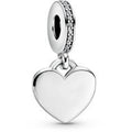 Engravable Heart Dangle Charm 798761C01