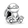 Nini Rabbit Silver Charm 798763C00