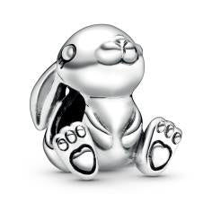 Nini Rabbit Silver Charm 798763C00