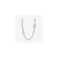 Daisy Flower Silver Safety Chain w CZ 798764C01-05 (High Resolution)
