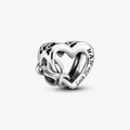 Love You Mum Infinity Heart Silver Charm 798825C00 (High Resolution)