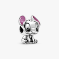 Disney Stitch Silver Charm w Purple & Black Enamel 798844C01 (High Resolution)