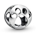 Paw Prink Openwork Silver Charm 798869C00