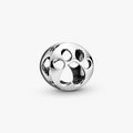 Paw Prink Openwork Silver Charm 798869C00 (High Resolution)