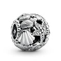 Starfish, Shells   Hearts Openwork Silver Charm 798950C00