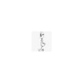 Stethoscope Heart Silver Hanging Charm 799072C01 (High Resolution)