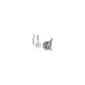Star and Moon Silver Hanging Charm w Blue Crystal   CZ 799216C01 (High Resolution)
