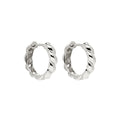Najo Zippy Twist Huggie Earrings
