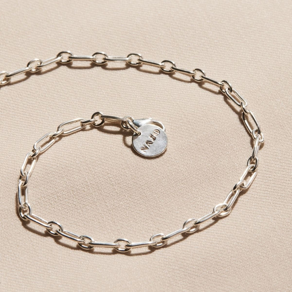 NAJO Vista Silver Anklet A3245