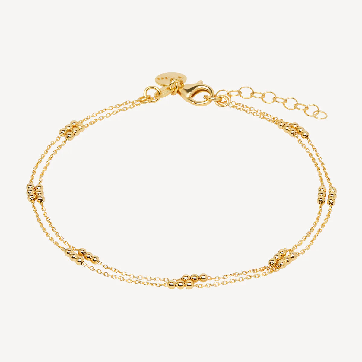 Halcyon Anklet - 14k gold plated Sterling Silver A6988