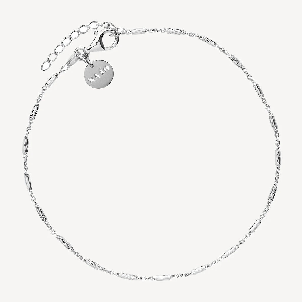 Equilibrium Chain Anklet - Silver A7115
