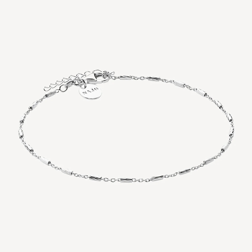 Equilibrium Chain Anklet - Silver A7115