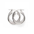 SS 15mm triple tube russian twist hoops AG00163