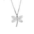 SS dragonfly pendant AG00291