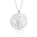 Silver tree of life pendant
