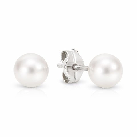 SS 4mm freshwater pearl studs AG00732