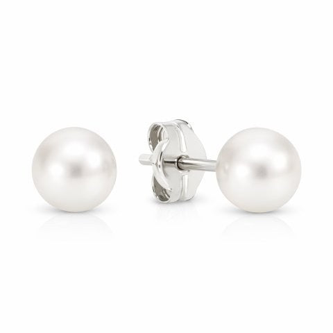 SS 5mm freshwater pearl studs AG00733