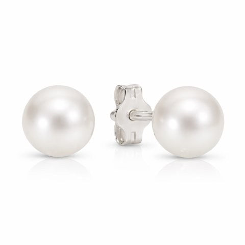 SS 6mm freshwater pearl studs AG00734