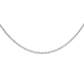 Sterling silver cable link chain