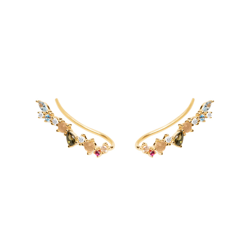 PDPAOLA Euphoria Gold Earrings