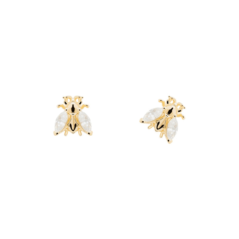 PDPAOLA Buzz Gold Earrings