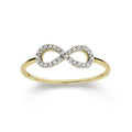 9ct gold diamond ring