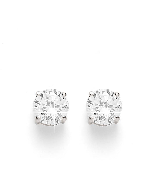 9ct white gold 0.50ct diamond studs