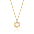 9ct diamond slider pendant