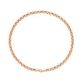 9Ct Rose Gold Silver Filled Chain