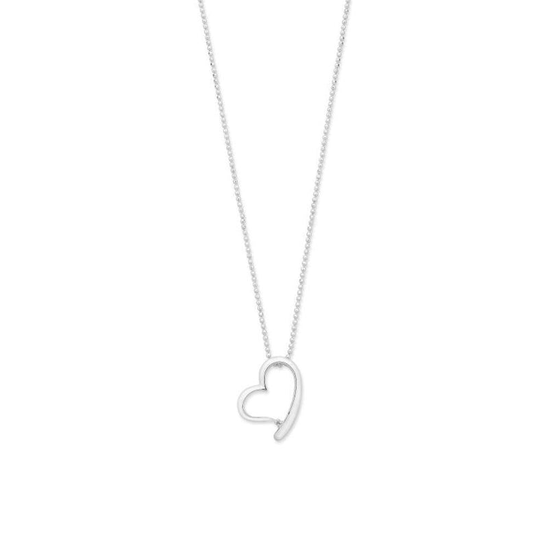 Sterling Silver Diamond Pendant