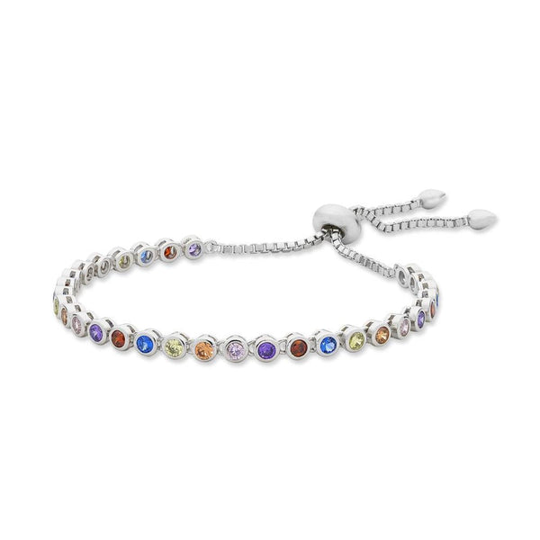 Sterling Silver Cubic Zirconia Bracelet