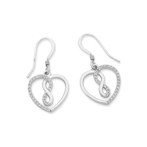 Sterling Silver Cubic Zirconia Earrings