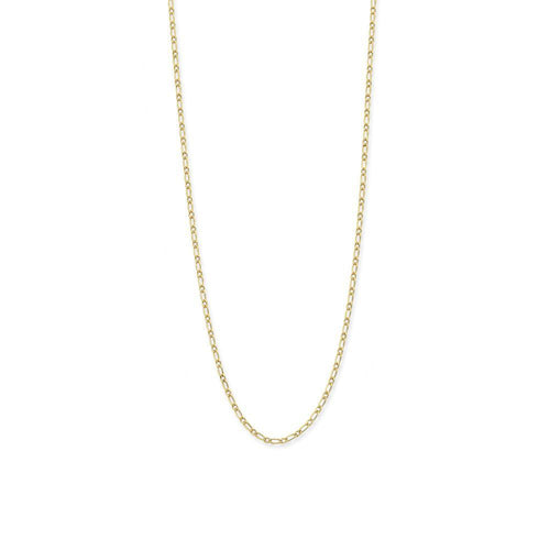 9Ct Gold Silver Filled 40Cm Chain With Extension
