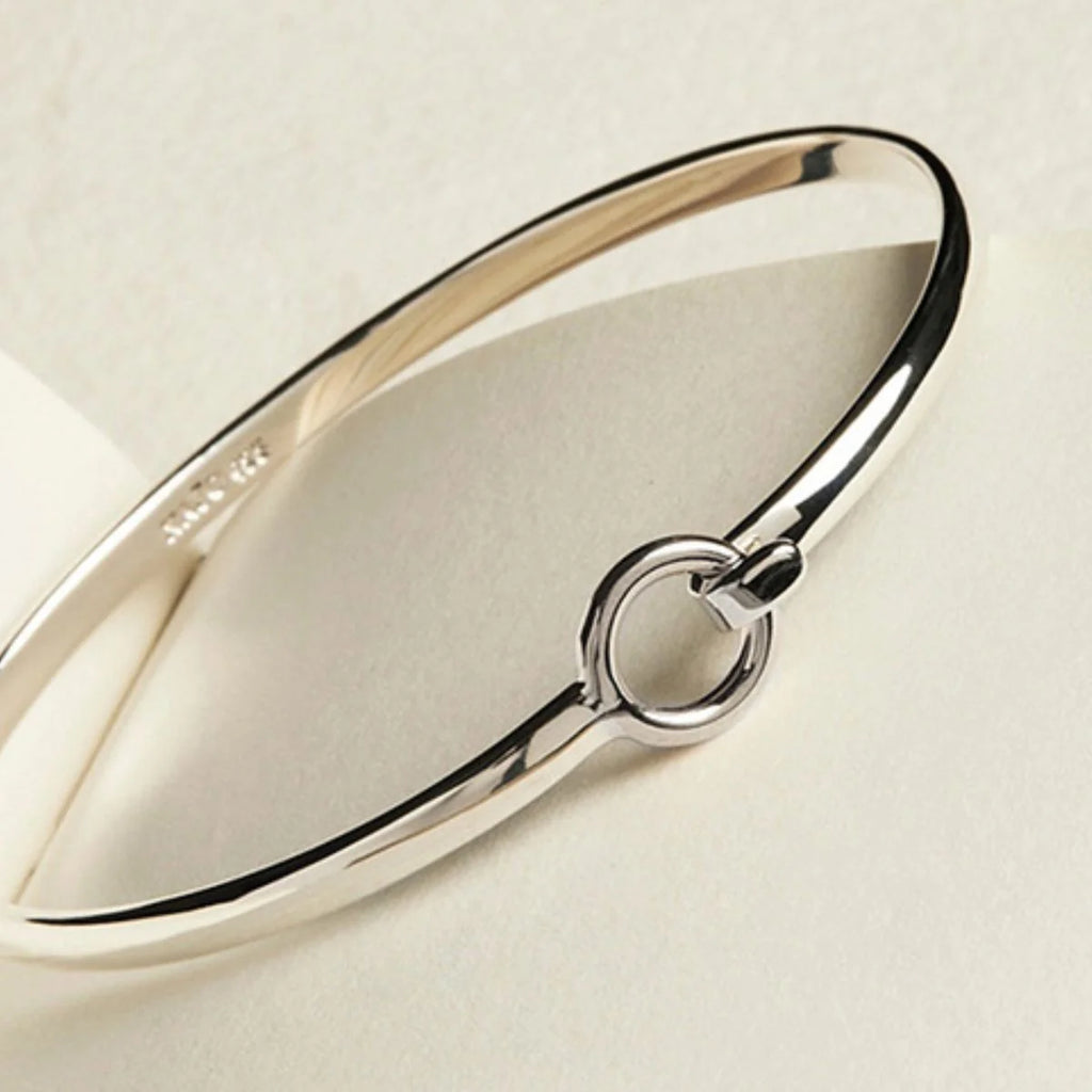 Oh Honey Silver Bangle B2002